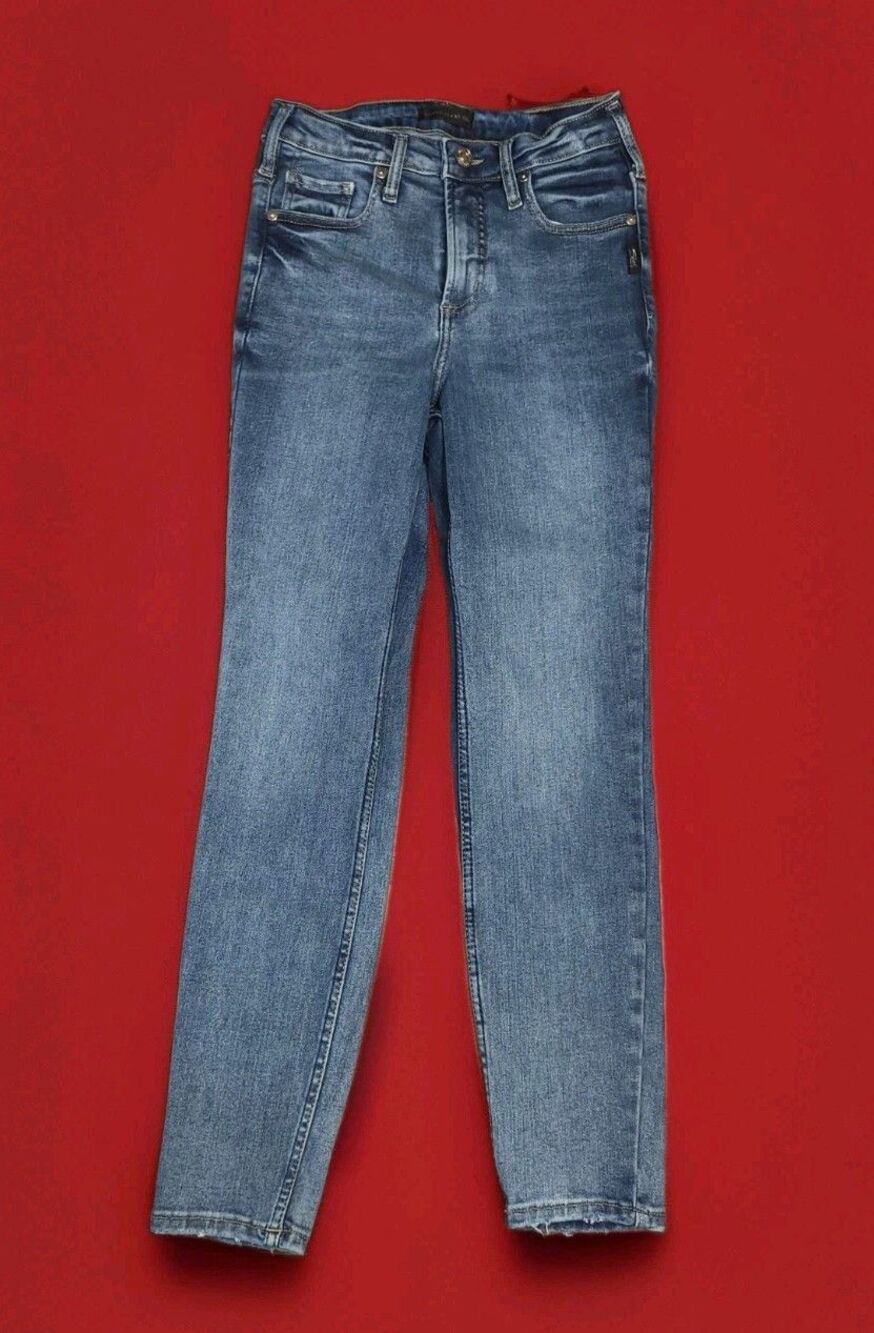 Silver Jeans Co. Infinite Fit High Rise Skinny Jeans S/27